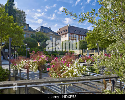 Schlossberglein gesehen von la-Spezia-Platz, Bayreuth, Upper Franconia, Bayern, Deutschland Stockfoto