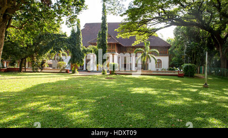 Bolgatty Palace, einem holländischen Kolonialgebäude, jetzt ein Hotel in Kochi, Kerala, Indien Stockfoto