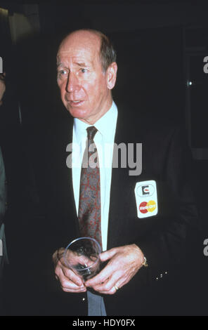 BOBBY CHARLTON CBE britischer Fußballspieler für Manchester United 1992 Stockfoto