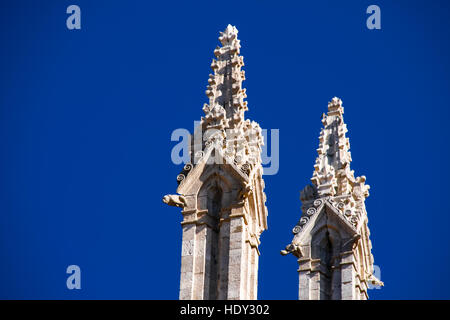 Massa Marittima ist eine alte Stadt in der Toskana, Italien Stockfoto