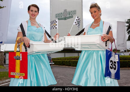 Tesco Pop-up Stores Goodwood Revival Stockfoto