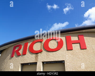 Beschilderung in der Ricoh Arena, Heimat von Coventry City Football Club Stockfoto