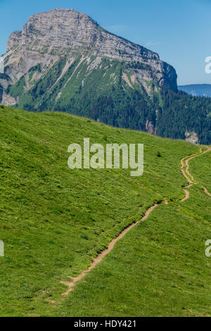 Durchgang des Pravouta, Saint-Pierre de Chartreuse, Isere, Frankreich Stockfoto