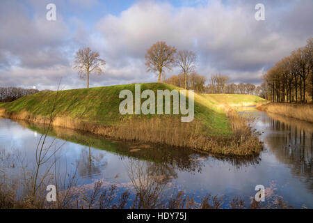 Festung der Roovere in der Nähe von Halsteren Stockfoto