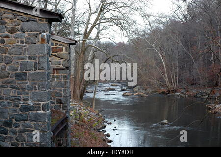 Brandywine Creek Hagley Museum, Wilmington, DE Stockfoto