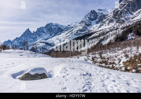 Val Ferret Stockfoto