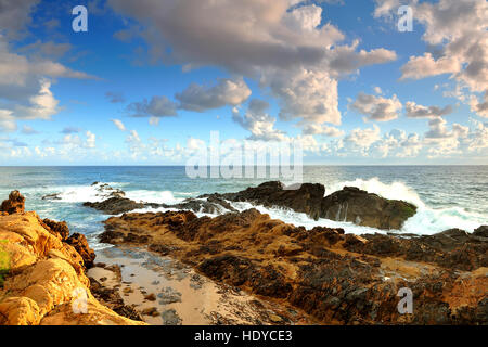 Australien Landschaft: Angeln am Cape Byron Stockfoto