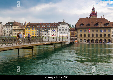 Schweiz. Luzern Stockfoto