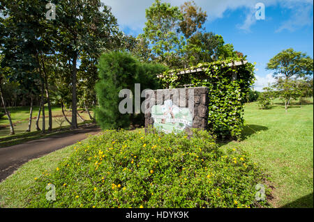 Na ' Aina Kai botanischen Gärten & Skulpturenpark, Kauai, Hawaii. Stockfoto