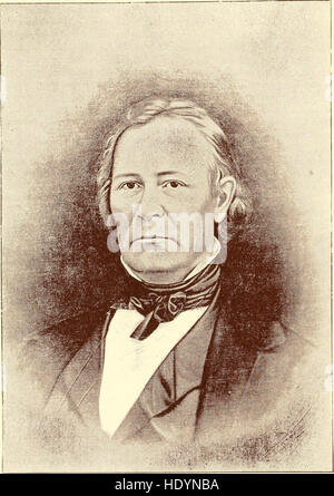 Diese 1892 erschienene Publikation feiert das hundertjährige Jubiläum von Hamilton, Ohio, und reflektiert die Gründung, das Wachstum und die Errungenschaften der Stadt in den vergangenen 100 Jahren. Stockfoto