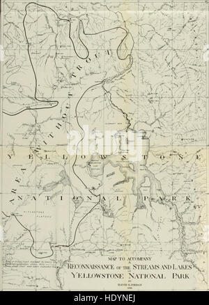 Bericht der Erkundungen in Colorado und Utah im Sommer 1889 - mit einem Konto der Fische gefunden in jedem Einzugsgebiete untersucht (1889) Stockfoto