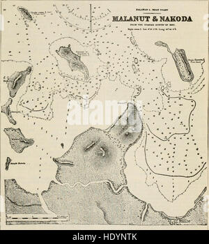 Eine Aussprache Ortsverzeichnis und geographisches Wörterbuch der philippinischen Inseln, Vereinigte Staaten von Amerika mit Karten, Diagrammen und Abbildungen (1902) Stockfoto