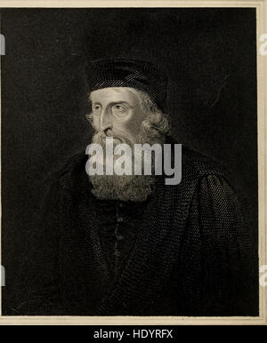 John de Wycliffe - eine Monographie, mit einigen der Wycliffe mss-Konto. in Oxford, Cambridge, das British Museum, Lambeth Palace und Trinity College in Dublin (1853) Stockfoto