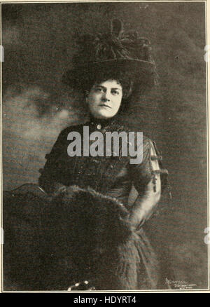 „Men and Women of America“ (1910) ist ein biografisches Wörterbuch, das detaillierte Darstellungen prominenter amerikanischer Persönlichkeiten der Zeit bietet und Einblicke in ihren Beitrag und Einfluss auf die amerikanische Gesellschaft bietet. Stockfoto