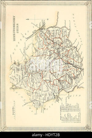 Der imperiale Gazetteer von Schottland; oder Wörterbuch der schottischen Topographie, zusammengestellt aus den jüngsten Behörden und bilden eine komplette Einrichtung der schottischen Geographie, physischen, statistischen und Stockfoto