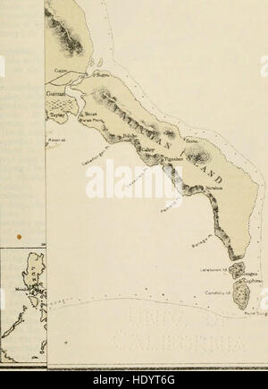 Eine Aussprache Ortsverzeichnis und geographisches Wörterbuch der philippinischen Inseln, Vereinigte Staaten von Amerika mit Karten, Diagrammen und Abbildungen (1902) Stockfoto