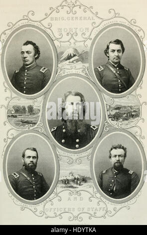 Annalen der Army of the Cumberland - bestehend aus Biographien, Beschreibungen der Abteilungen, Berichte über Expeditionen, Scharmützel und Schlachten; auch die Strafregister der Spione, Schmuggler, und Prominente Stockfoto