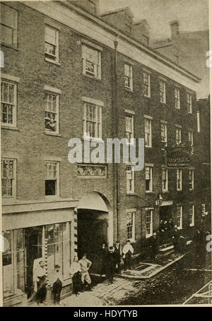 Alten Boston Tavernen und Taverne Clubs (1917) Stockfoto