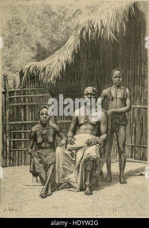 Afrika und seine Bewohner (1899) Stockfoto