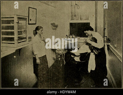 Kind-Gesundheit-Programm für Eltern-Lehrer-Vereinigungen und Frauen Clubs (1920) Stockfoto