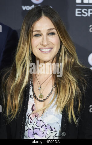 Madrid, Madrid, Spanien. 15. Dezember 2016. SARAH JESSICA PARKER besuchte die starten von HBO Spanien Fotozelle URSO & Spa Hotels in Madrid, Spanien. © Jack Abuin/ZUMA Draht/Alamy Live-Nachrichten Stockfoto