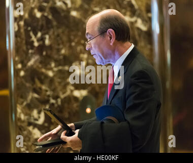 New York, USA. 15. Dezember 2016. © MediaPunch Inc/Alamy Live-Nachrichten Stockfoto