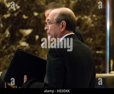 New York, USA. 15. Dezember 2016. © MediaPunch Inc/Alamy Live-Nachrichten Stockfoto