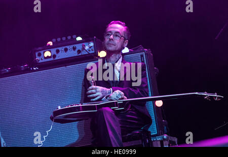 Bournemouth, UK. 16. Dezember 2016. Die Wonderstuff live im Konzert in der O2 Academy Bournemouth © Charlie Raven/Alamy Live News Stockfoto