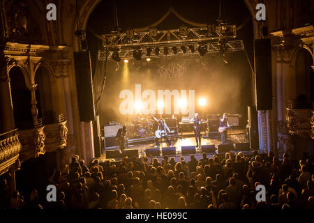 Bournemouth, UK. 16. Dezember 2016. Die Wonderstuff live im Konzert in der O2 Academy Bournemouth © Charlie Raven/Alamy Live News Stockfoto