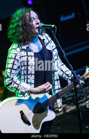 Bournemouth, UK. 16. Dezember 2016. Die Wonderstuff live im Konzert in der O2 Academy Bournemouth © Charlie Raven/Alamy Live News Stockfoto