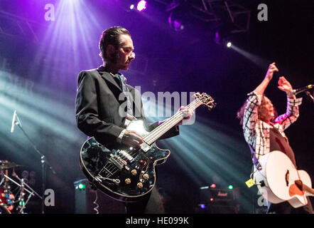 Bournemouth, UK. 16. Dezember 2016. Die Wonderstuff live im Konzert in der O2 Academy Bournemouth © Charlie Raven/Alamy Live News Stockfoto