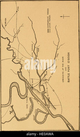 Das Leben und die Kampagnen von Grant und Lee. Ein Vergleich und Kontrast der Taten und Zeichen der beiden großen Führer im Bürgerkrieg (1895) Stockfoto