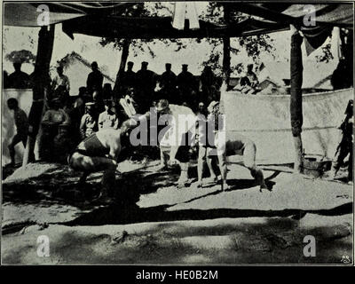 Russo-japanischer Krieg - medizinische und sanitäre Berichte von Offizieren an die japanische und russische Truppen im Feld, im Generalstab, Kriegsministerium, April 1908 (1908) befestigt Stockfoto