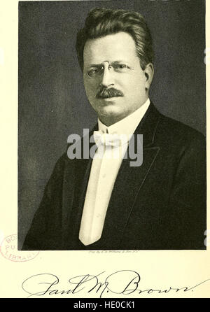 Biographische Geschichte von Massachusetts - Biographien und Autobiographien der führenden Männer des Staates (1913) Stockfoto