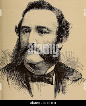 Eine vollständige Geschichte der wunderbare Karriere von Moody und Sankey (1876) Stockfoto