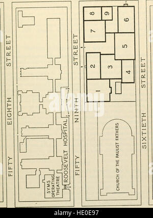 Columbia University Bulletins des Informationen - Ankündigung (1915) Stockfoto