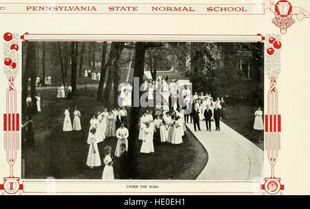 Jahreskatalog der Indiana Normal School of Pennsylvania (1911) Stockfoto
