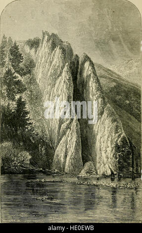 Westlichen Wanderungen-einen Rekord der Reise in das Land am Abend (1874) Stockfoto