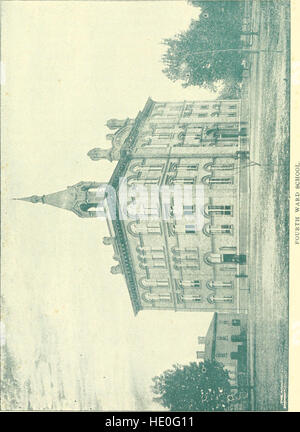 *Der hundertjährige Jahrestag der Stadt Hamilton, Ohio* (1892) feiert 100 Jahre Geschichte Hamiltons und deckt seine Entwicklung, wichtige Ereignisse und das Wachstum seiner Gemeinde und Wirtschaft ab. Stockfoto