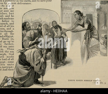 Die Kunst Bibel, bestehend aus dem alten und neuen Testament - mit zahlreichen Abbildungen (1896) Stockfoto