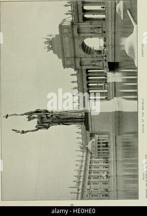 Widmung und Eröffnungsfeier der die World Columbian Exposition - historische und beschreibende (1893) Stockfoto