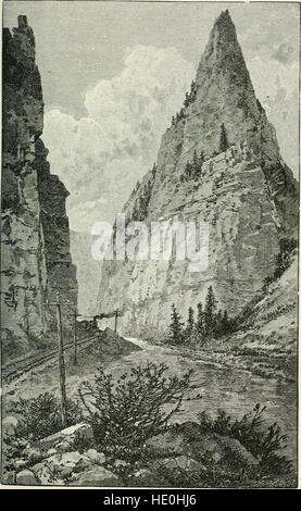 Über den Bereich bis die Golden-Gate - eine komplette Reiseführer, Colorado, New Mexico, Utah, Nevada, Kalifornien, Oregon, Puget Sound und tolle Nordwesten (1895) Stockfoto