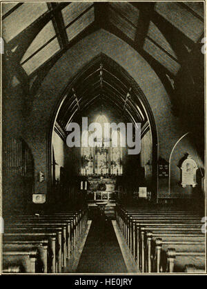 Die Entstehung und Geschichte von Grace Church, Jamaica, New York (1914) Stockfoto