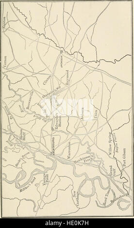 Das Mississippi-Tal in den Bürgerkrieg (1900) Stockfoto