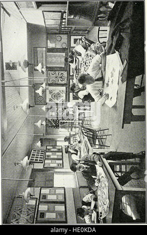 Textile Schule Katalog, 1909-1910 (1909) Stockfoto