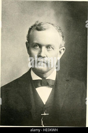 *Nelson's Biographical Dictionary and Historical Reference Book of Fayette County, Pennsylvania* bietet eine detaillierte Geschichte von Pennsylvania und Fayette County, einschließlich biographischer Informationen über bedeutende Persönlichkeiten und die Entwicklung lokaler Gemeinschaften. Stockfoto
