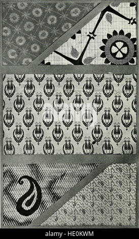 Textile Schule Katalog, 1909-1910 (1909) Stockfoto