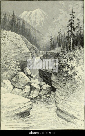 Echos aus den Rocky Mountains - Reminiszenzen und spannende Fälle von der romantischen und goldene Zeitalter der great West mit einem Grafik-Konto seiner Entdeckung, Regelung und große Entwicklung Stockfoto