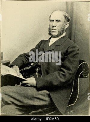 Ein Konto aus dem Jahr 1900, in dem fünfzig Jahre Fuchsjagd mit den Grafton und anderen Jagdhunden beschrieben werden. Die Arbeit umfasst persönliche Erfahrungen, Jagdpraktiken und die Kultur rund um den Sport. Stockfoto