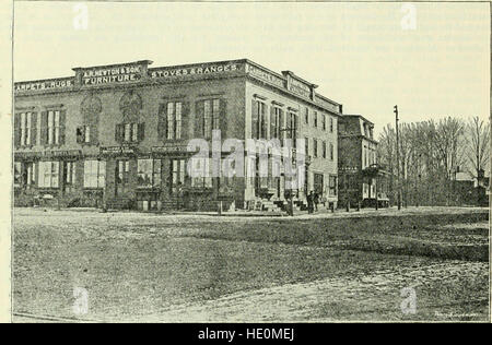 Führenden Business-Männer von Marlboro, Hudson, so. Framingham, Natick und Umgebung; auch umarmen, Saxonville und Cochituate (1890) Stockfoto